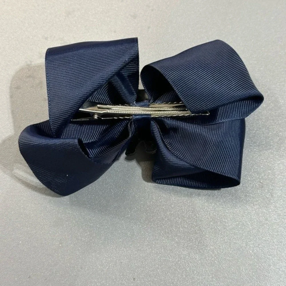 NEW girls hair bow clip accessory LOL ribbon pinwheel barrette‎